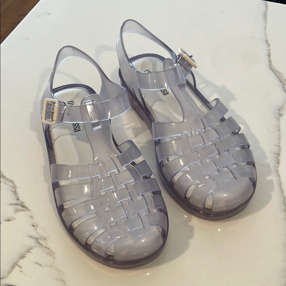 Mini Melissa Clear Jelly Sandals